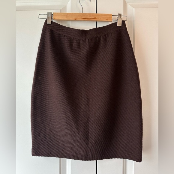 St. John Collection by Marie Gray Vintage Chocolate Brown Suit Set (Size 4) - Picture 10 of 16